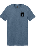 Employee NEW uniform short sleeved t-shirt - INDIGO HEATHER - Baked Fresh All Day Long
