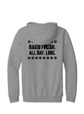 Employee ADULT Gildan Pullover Hoodie - Sport Grey - Baked Fresh All Day Long