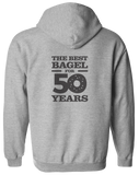 Employee ADULT Gildan Zip-Up Hoodie in Sport Gray- anniversary version