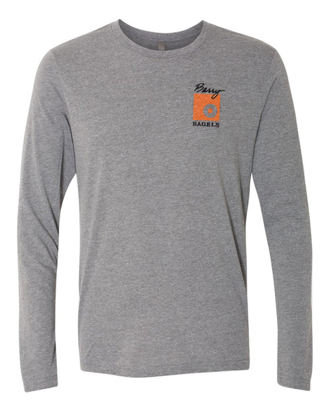 ADULT District Made Long Sleeved T-shirt in Heather Gray